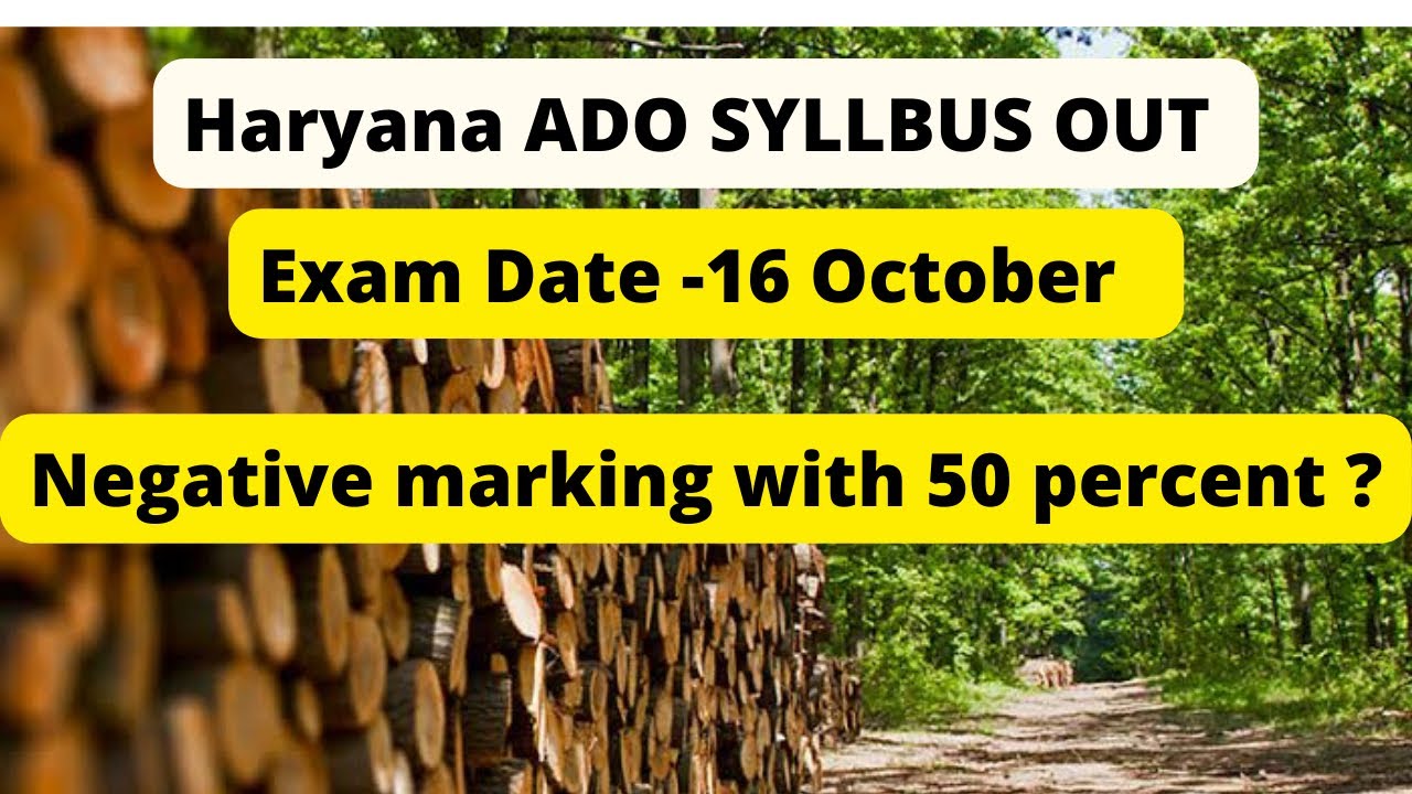 HPSC ADO syllabus out
