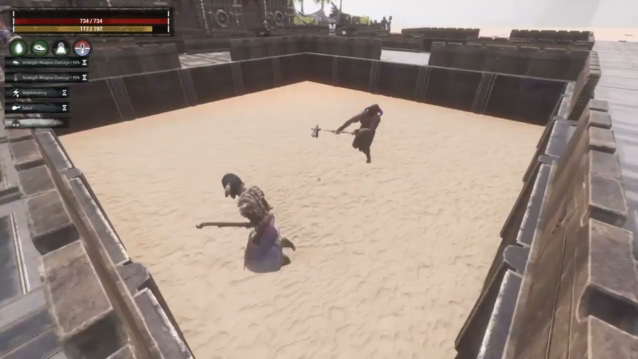 arena scrambles on a PS4 (Eu arena) Conan Exiles PvP