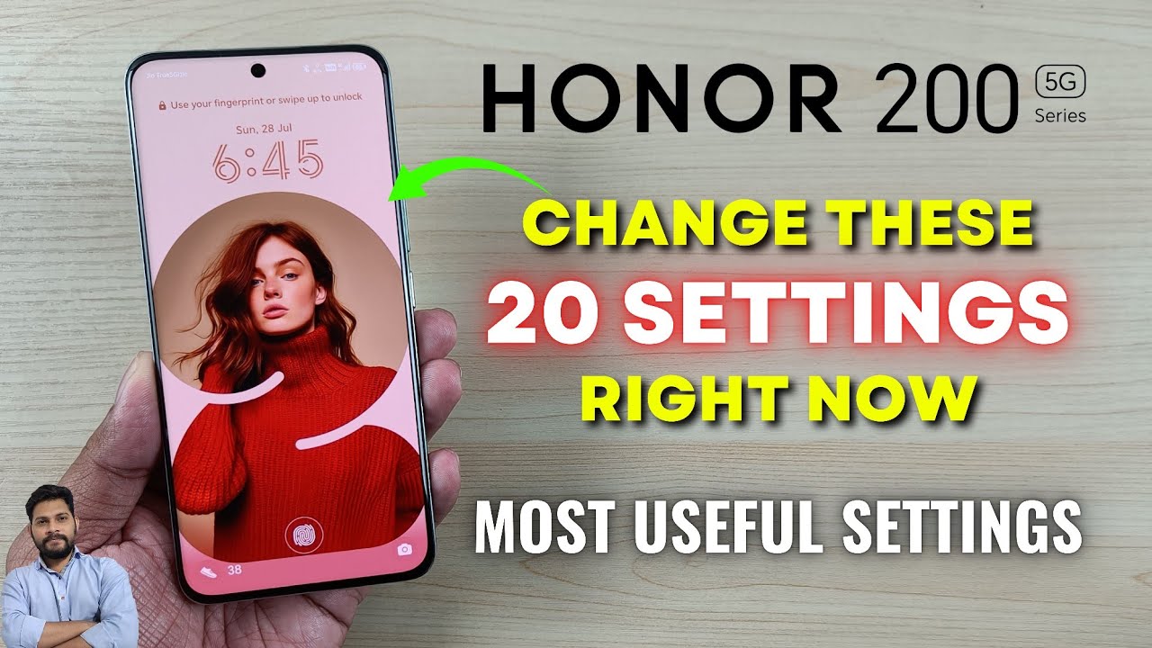 Honor 200 Series : Change These 20 Settings Right Now