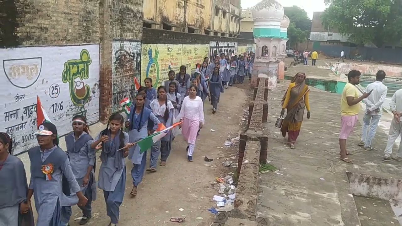c p k u inter college happy independence day(2)