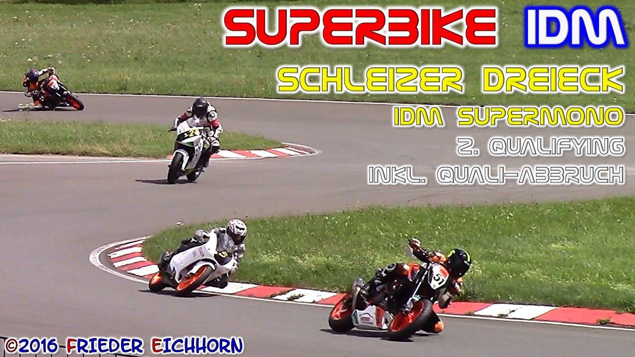 SUPERBIKE IDM 2016 am Schleizer Dreieck, IDM SuperMono...