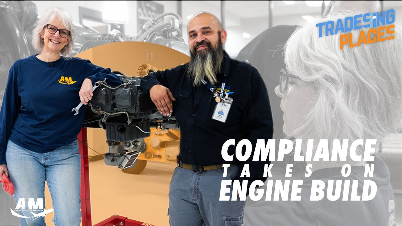 Trades-ing Places: Vickie From Compliance Takes On Jet Engines (Part 1)