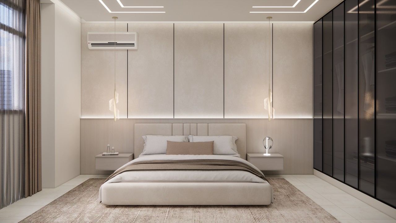 تصميم غرفة نوم رئيسية || master bedroom design