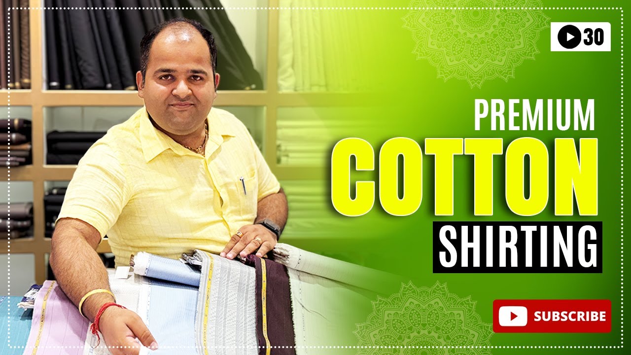 Top 10 Premium Cotton Shirting Fabrics for Men | Best Quality Cotton Shirts 2025 Collection