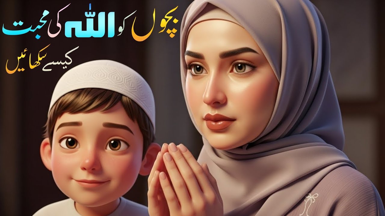 How to Teach Children the Love of Allah 🌸| Islamic Parenting Guide | Islamic Parenting Tips | 
