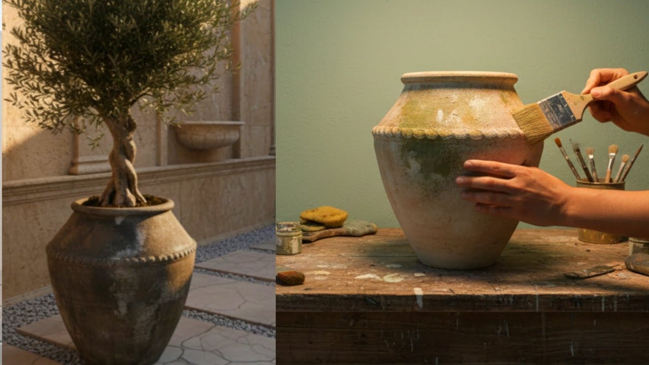 DIY Patina Pot Makeover | Stunning Home & Garden Decor Transformation