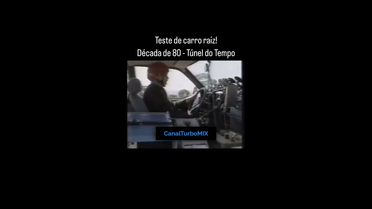 Teste de carro nos anos 80 era bem diferente!