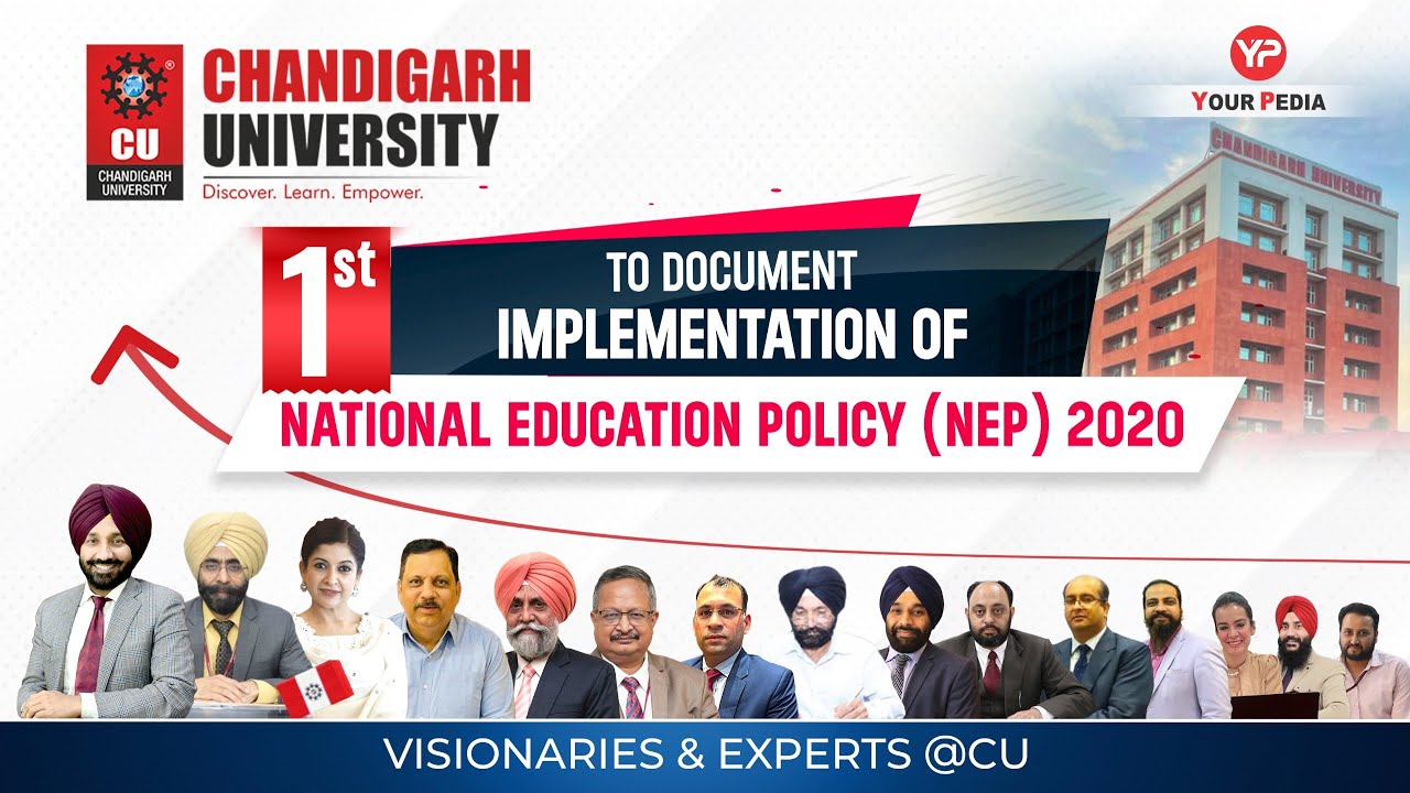 Implementation of NEP 2020 documentary in Chandigarh University by YourPedia