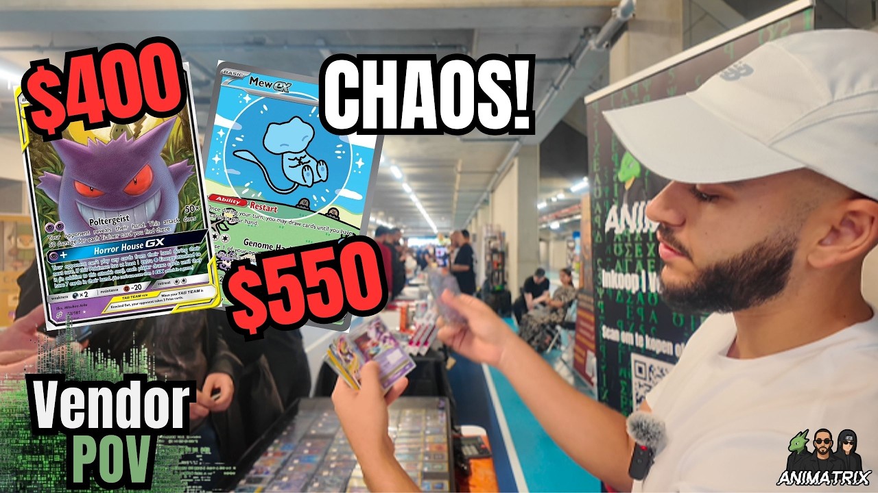 Pokémon Chaos in Apeldoorn! 🌀 Gekke Deals & Trades | Vendor POV #pokemon #vendor #pov #nederlands