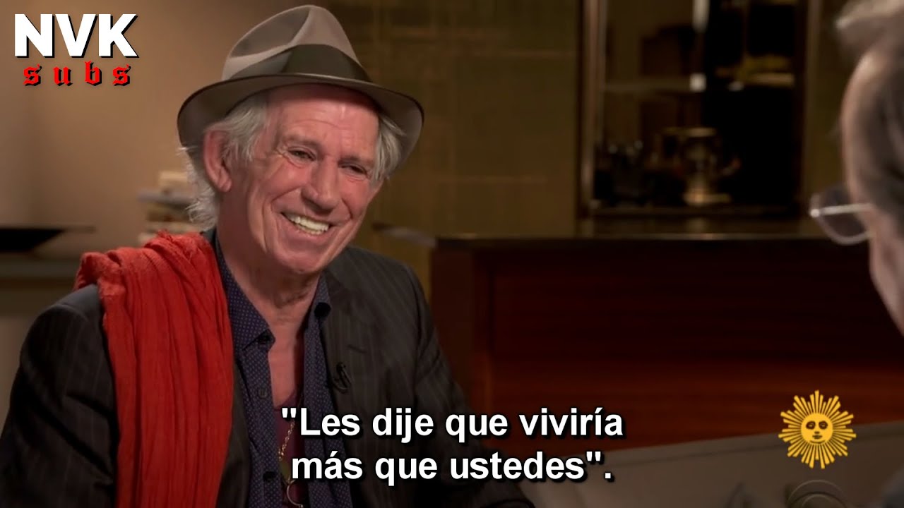 Keith Richards Reflexiona sobre su Mortalidad (Subtitulado en Español)