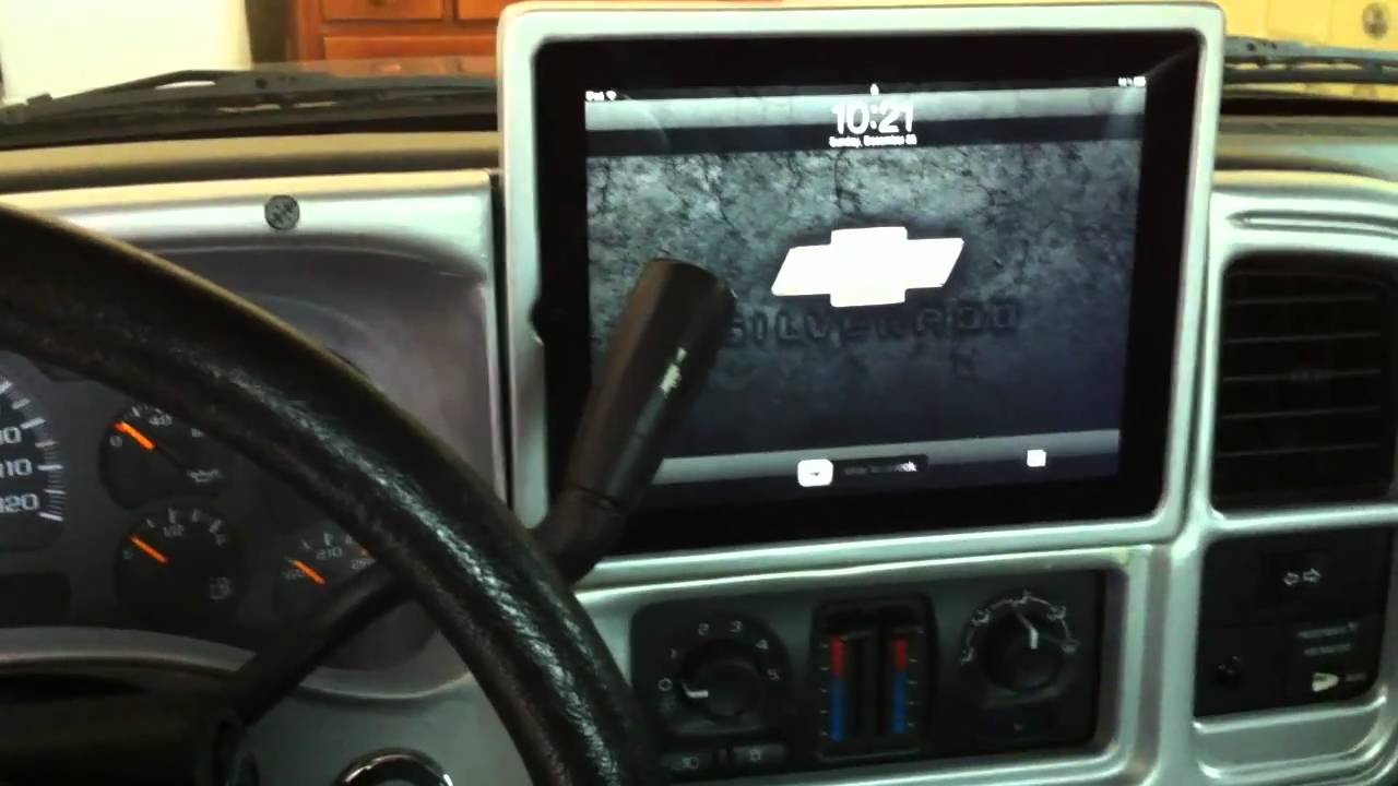 iPad in Silverado Part II - Auto On/ Off with Display Out