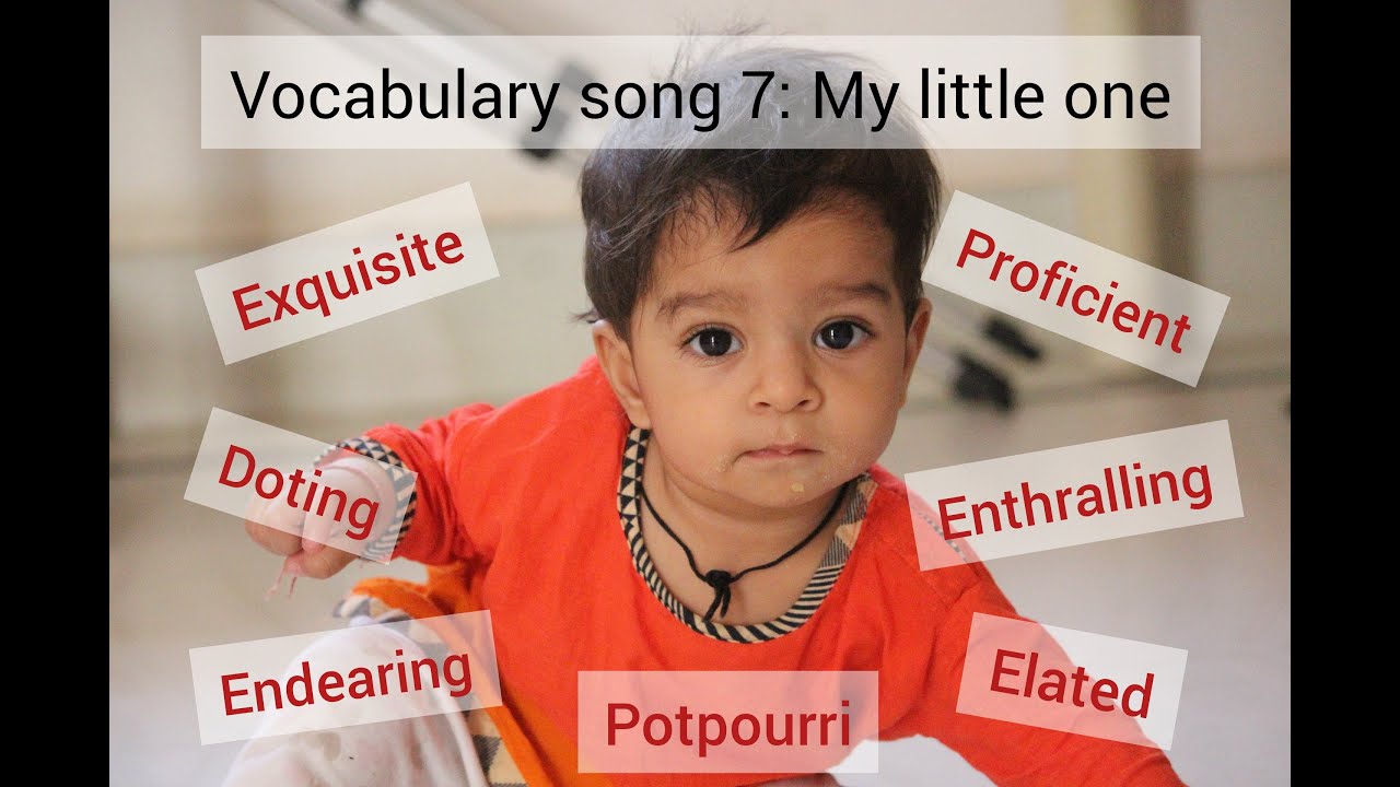 English vocabulary song 7- My little world  #CATexam, #IELTS, #TOEFL, #GRE, #SAT, #BankPO, #SSC