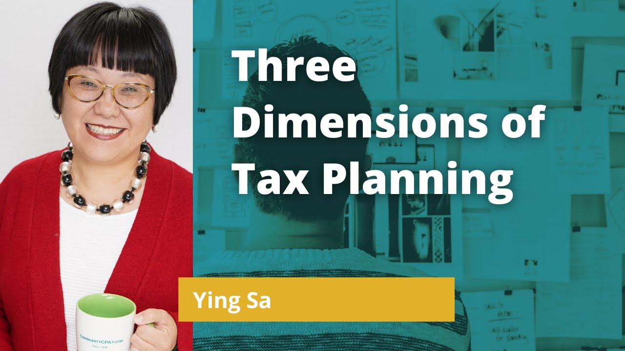 2022 Tax Planning Part 1: Tax Planning Strategies