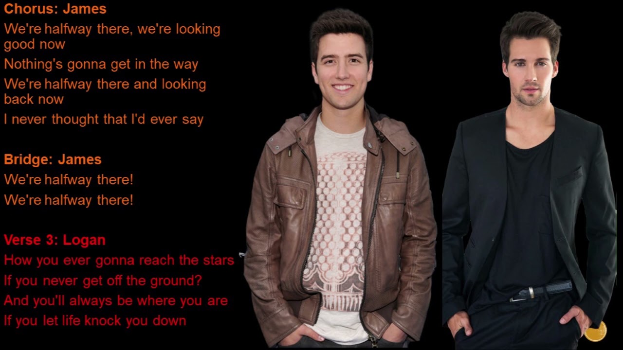 Halfway There Album Version Big Time Rush Lyrics