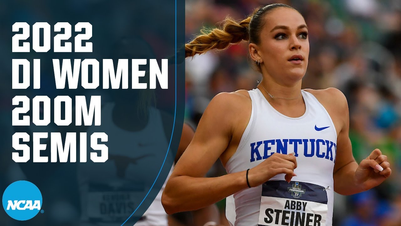 Abby Steiner ties NCAA outdoor championship record in 200m semifinal