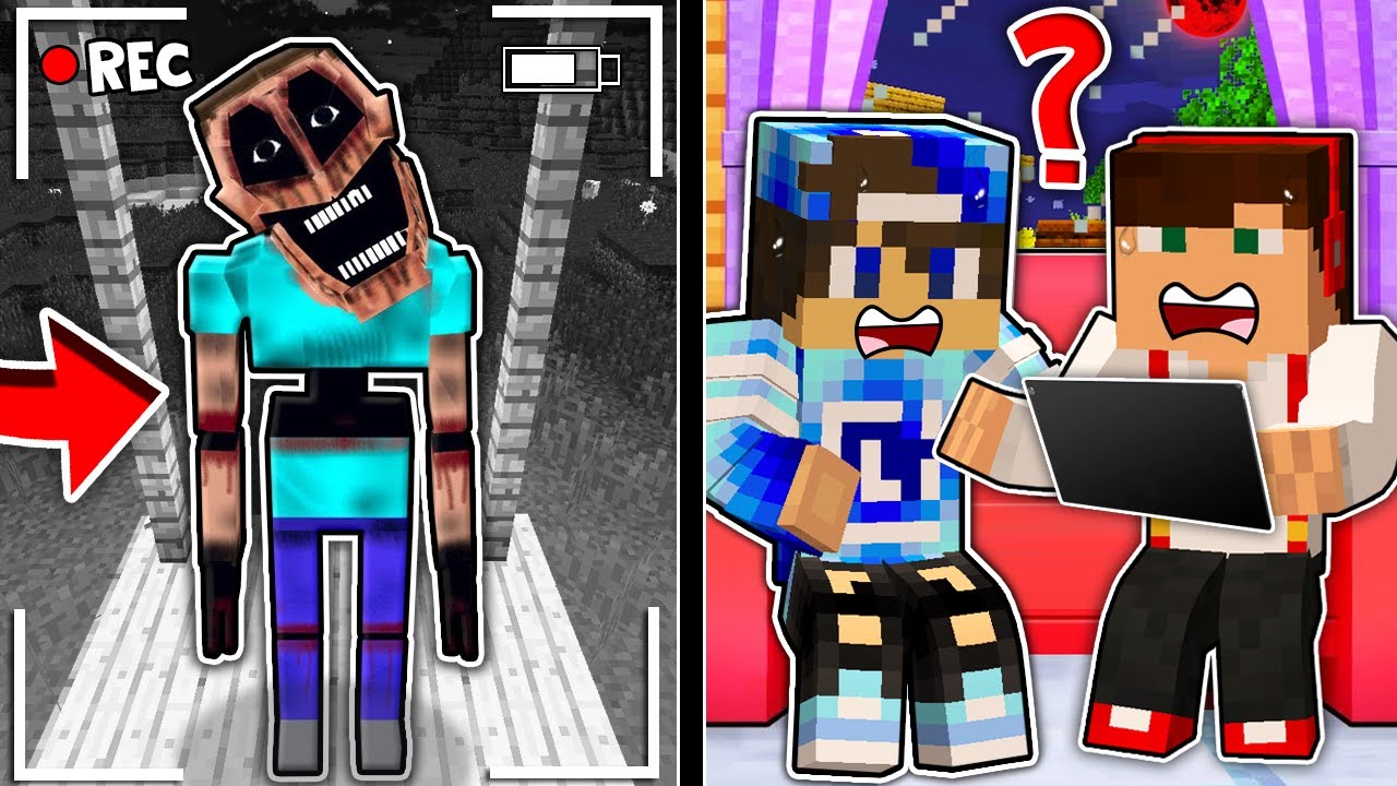 ŚLEDZIMY STRASZNEGO MIMICERA NA KAMERACH W MINECRAFT?! GPLAY & LAKI