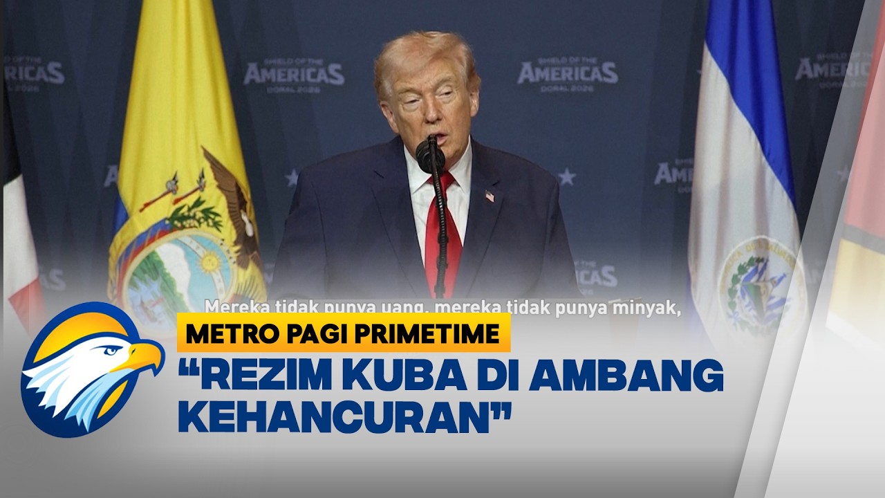 Trump Tegaskan Rezim Komunis Kuba di Ambang Kehancuran, Siap Bertindak Tegas!