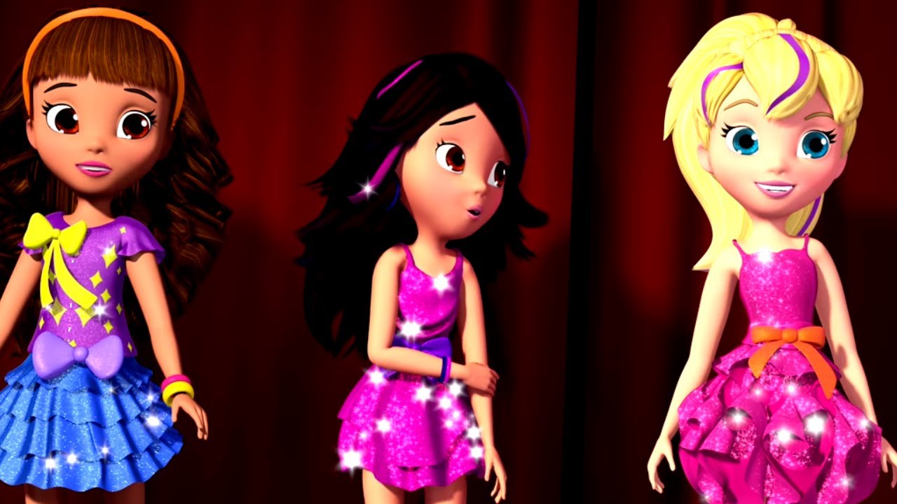 Polly Pocket full episodes | Follow that monkey 🌈Compilation | Kids Movies | Girls Movie