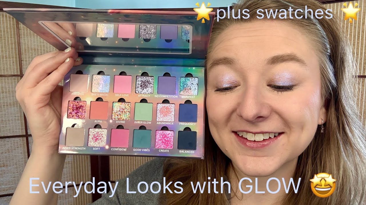 Five (and a half) looks with the GLOW palette by ENSLEY REIGN 🌟 everyday looks with pizazz 🤩