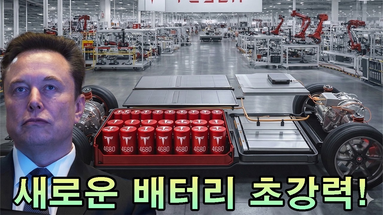 테슬라가 이 새로운 배터리 종류에 대한 &ldquo;폭탄급 발표&rdquo;를 내놓으며 전기차 산업 전체를 뒤흔들고 있습니다!