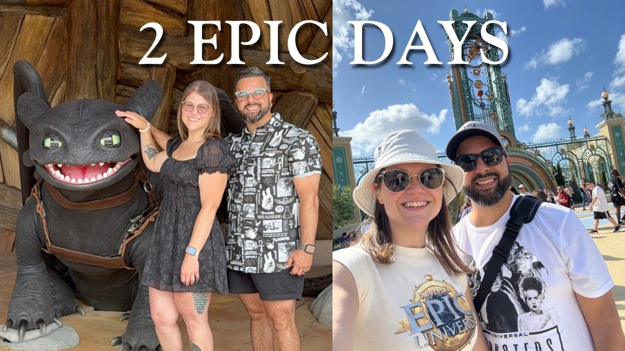We Spent 2 Days At Epic Universe! | Rides, Characters, Merch, & Snacks