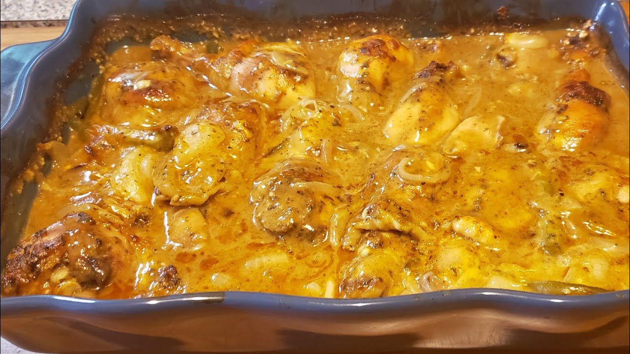 SMOTHERED CHICKEN & RICE