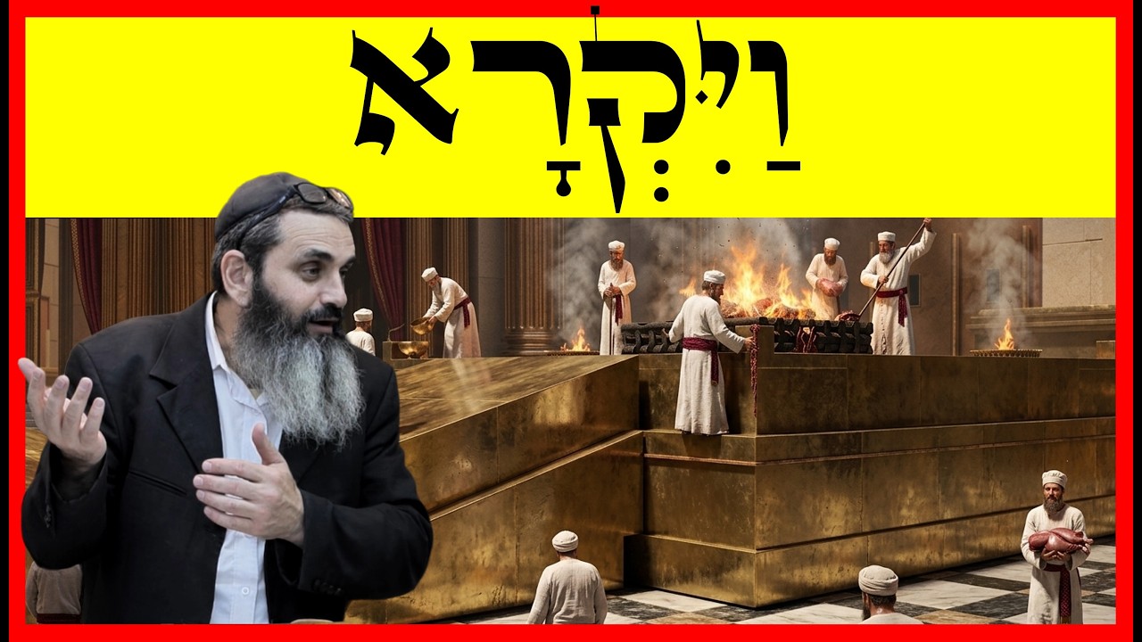 ויקרא - פרשת השבוע ויקרא - 🐂🐑🔥👳‍♂️ - הרב אהרון זאב שצמן