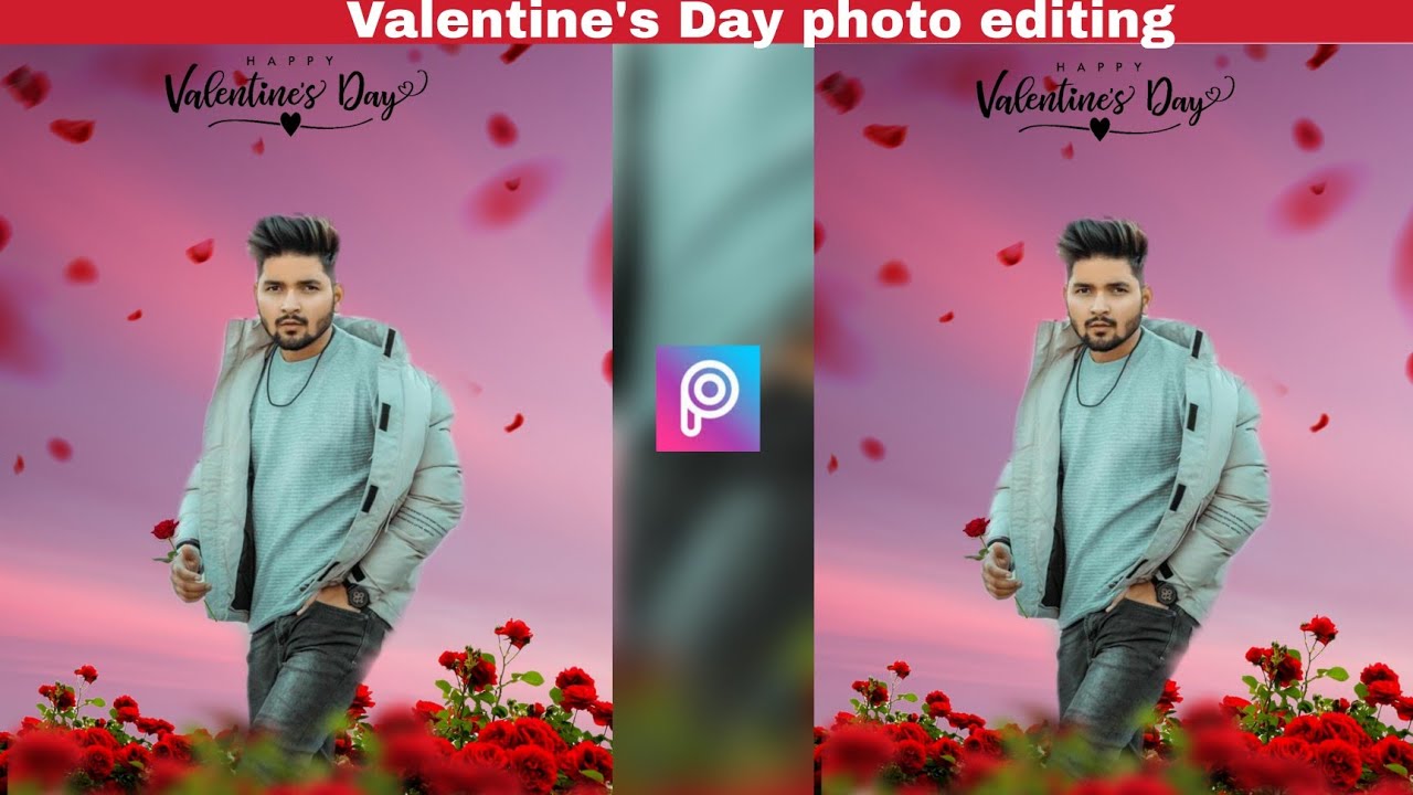 Valentine's day special  photo editing | In phone | master editz