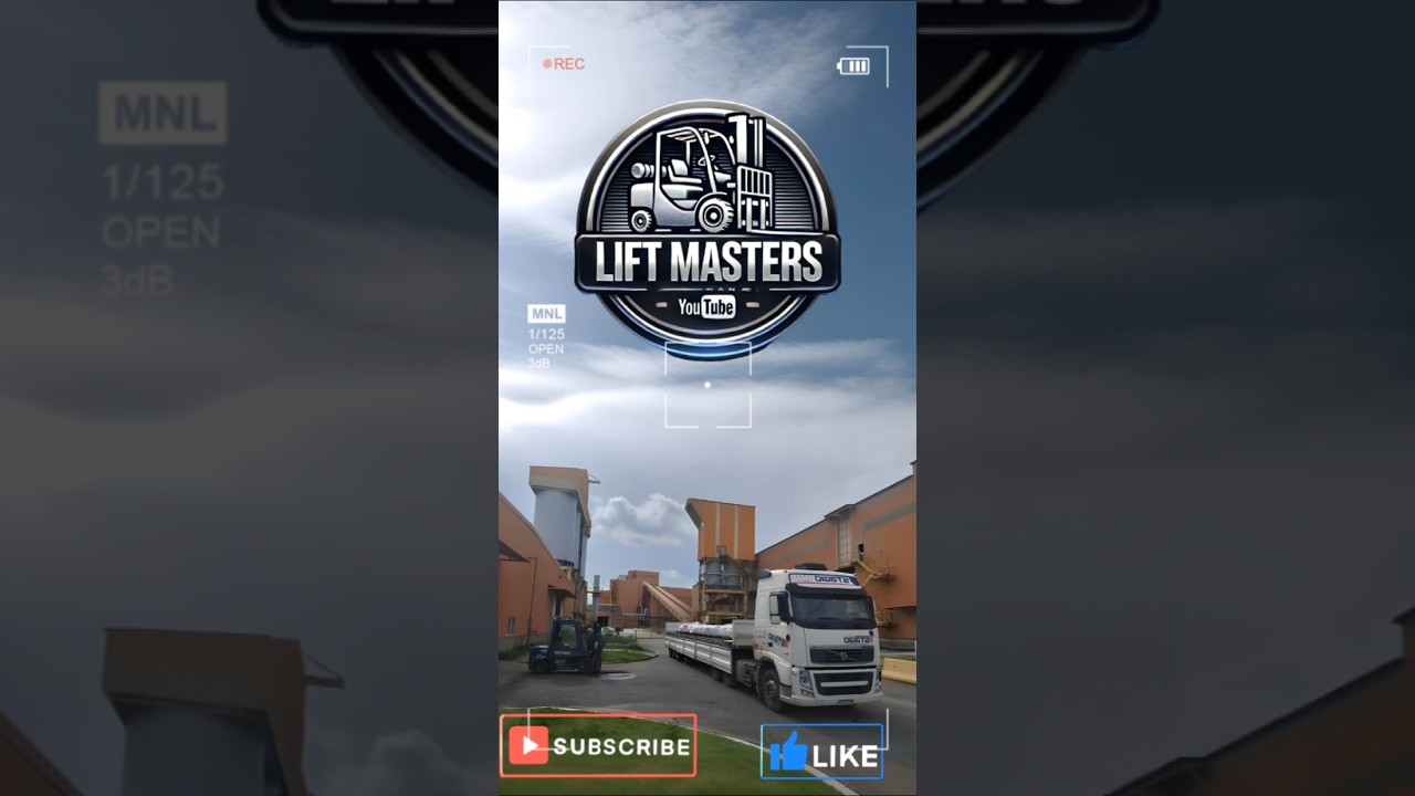 Opera&ccedil;&atilde;o pesada na sider&uacute;rgica! Veja o descarregamento de Big Bags!#LiftMasters #Shorts