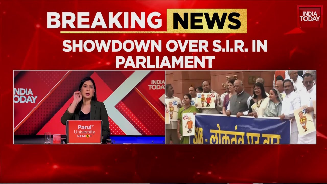 Opposition Demands Debate On SIR Exercise: Govt Cites ECI's Independence | India Today News
