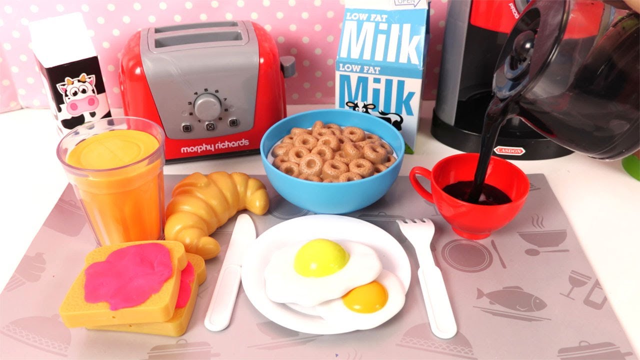 Jeu d&rsquo;Imitation Cuisine  Petit D&eacute;jeuner Blender Breakfast Playset