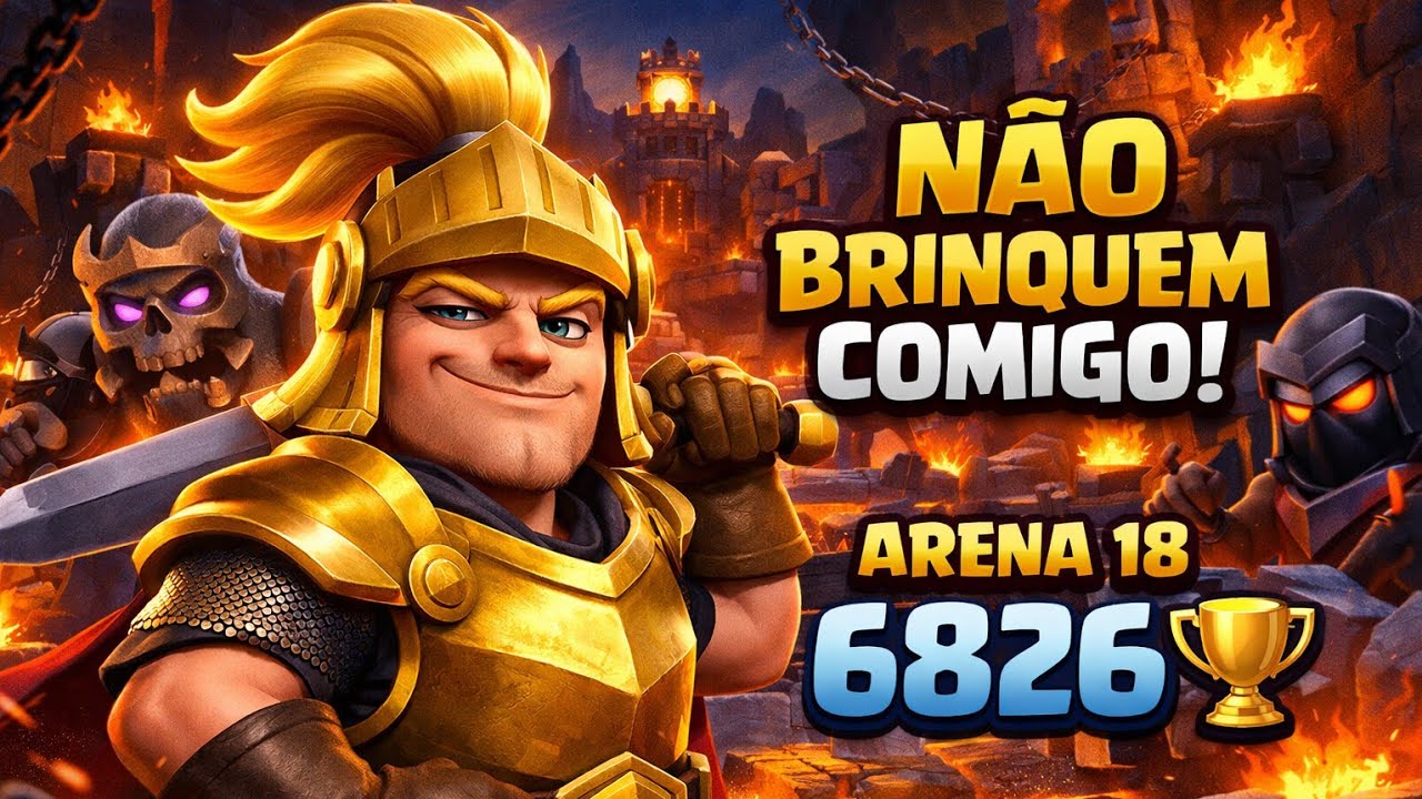 ARENA 18 6826 🏆 NÃO BRINQUEM COMIGO 😤 