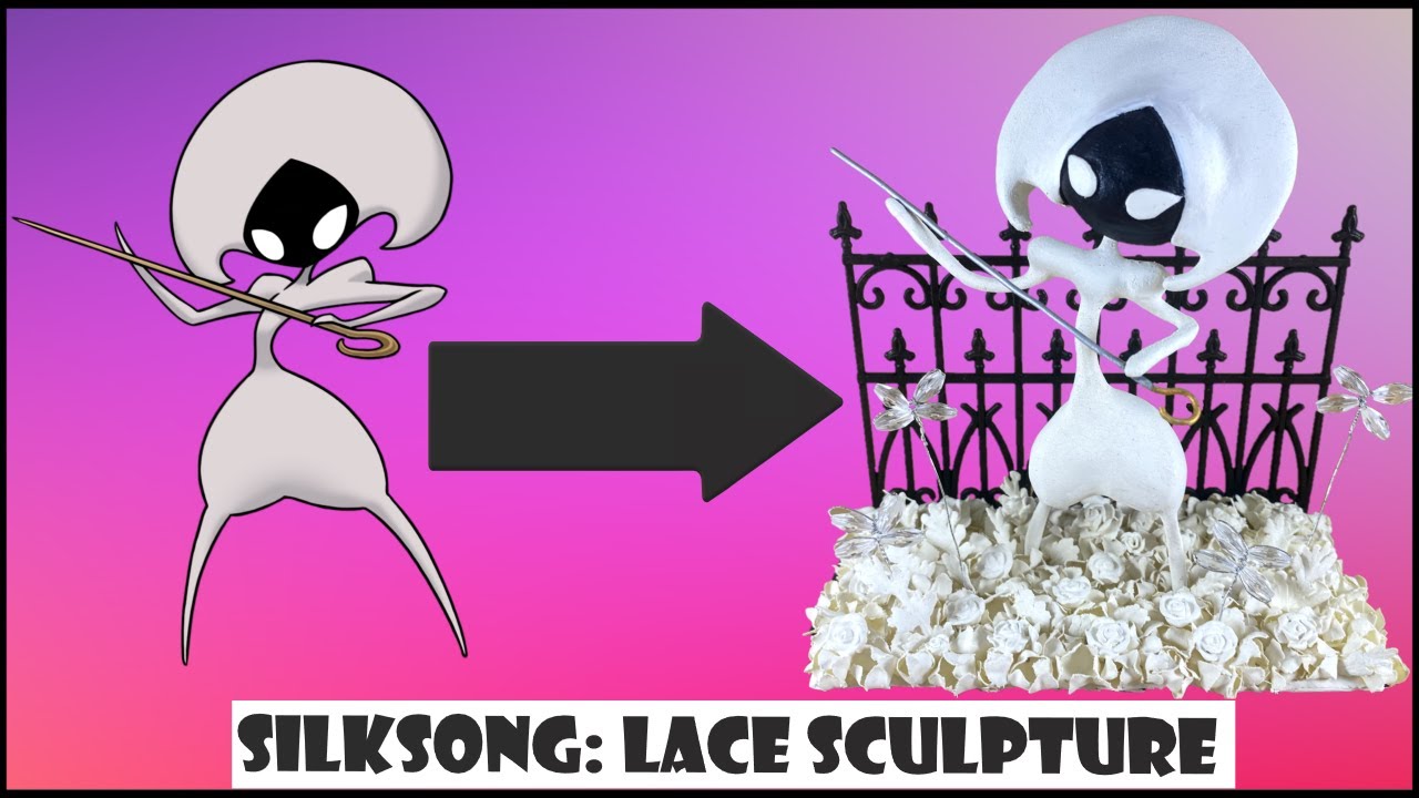 Making Lace out of Polymer Clay (Silksong)