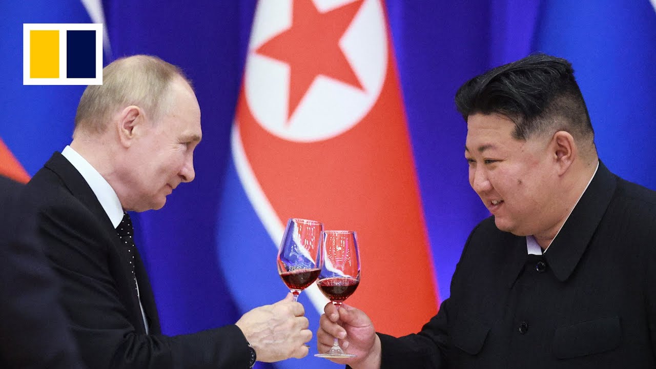 Putin, Kim sign &lsquo;strongest ever&rsquo; defence treaty amid growing tensions with the West