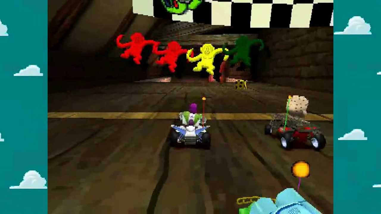 Lets play PSX games again - Toy Story Racer