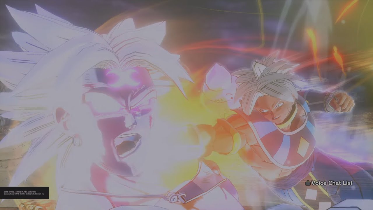 DRAGON BALL XENOVERSE 2 CAC vs Super Villan Broly