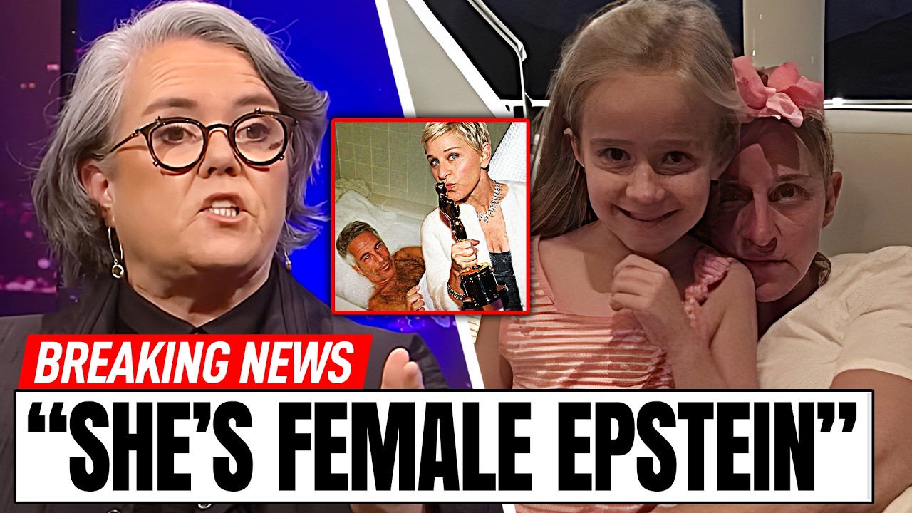 Rosie o'donnell EXPOSES Ellen Degeneres For COVERING UP For Epstein?!
