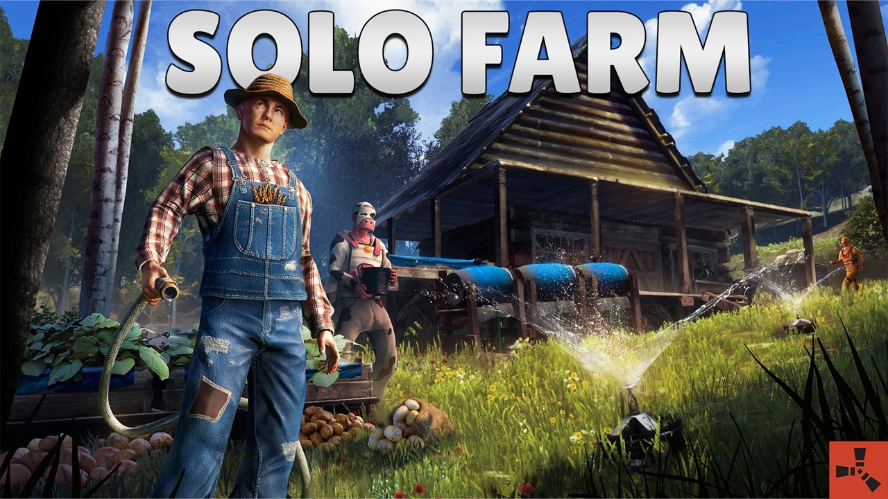 OFFICIAL SERVER’DA ÇAY VE KUMAŞ FARM YAPARAK ZENGİN OLMAYA ÇALIŞTIM I Official Rust Solo