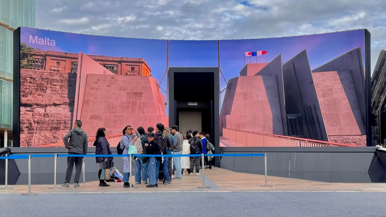 【Expo2025. 万博ライブラリー】マルタ舘、Malta pavilion