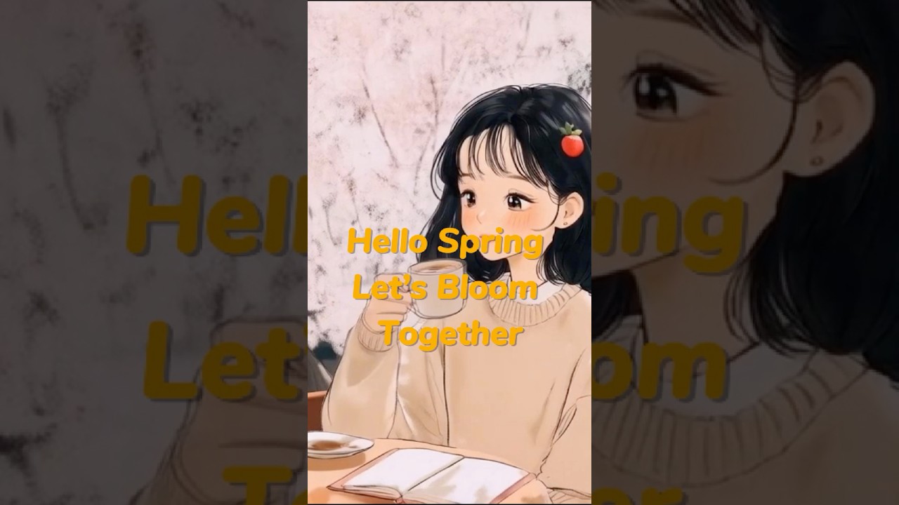 Hello Spring | Bloom and Heal with Lofi Waltz 🌸  #chillbeats #lofimusic  #focusmusic  #beatstostudy