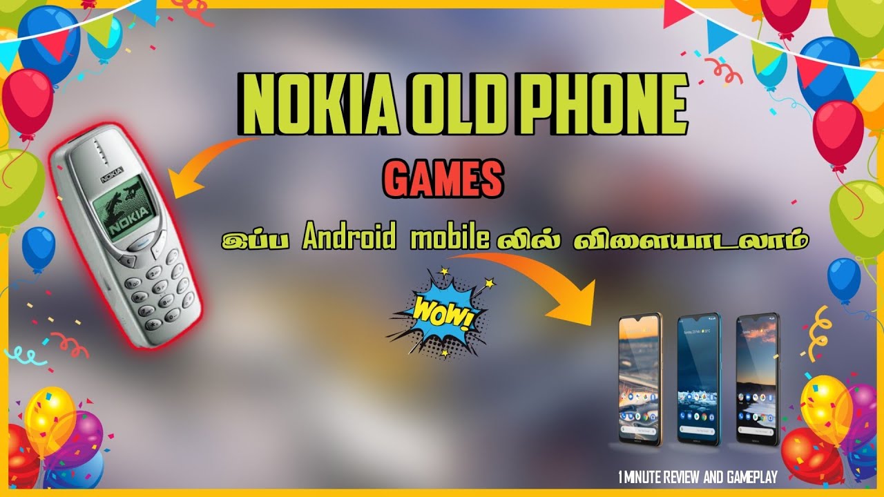 90's kids favourite action games😎 || Nokia old phone games || all old game are back in android phone