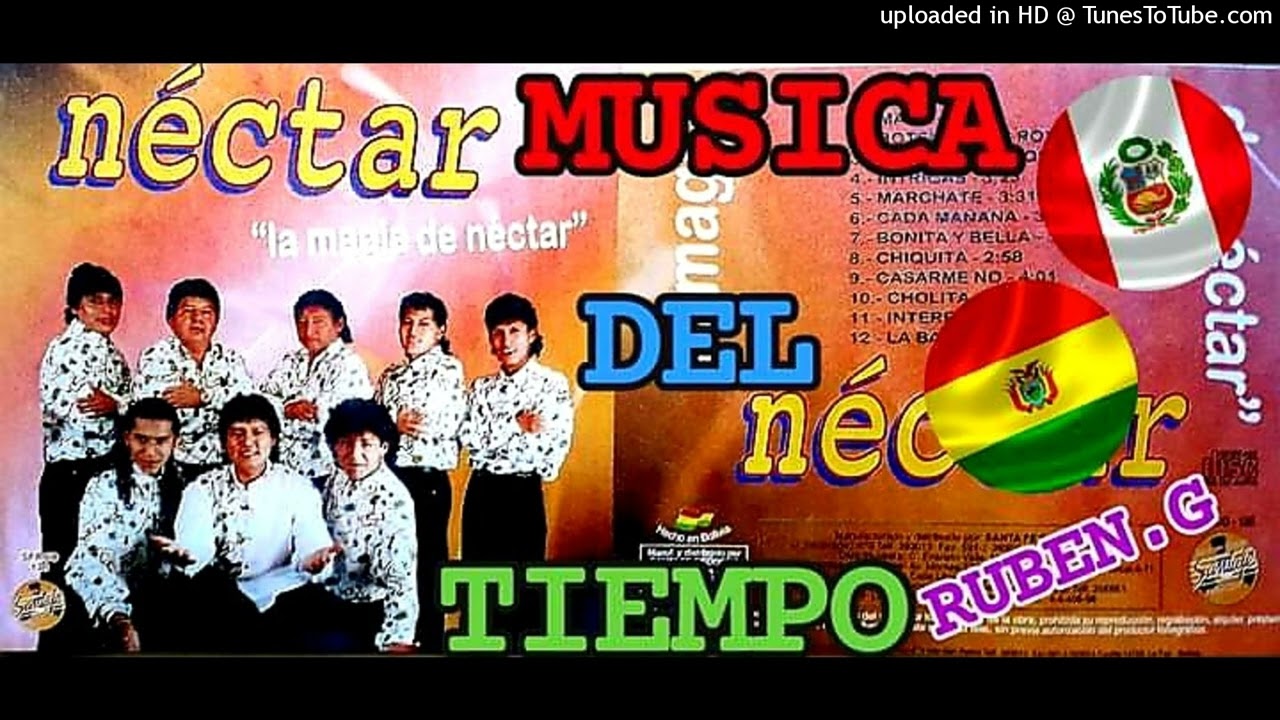 GRUPO NÉCTAR DEL PERU Bonita y Bella (cumbia) por santafe récords Bolivia año 1998 solo cd
