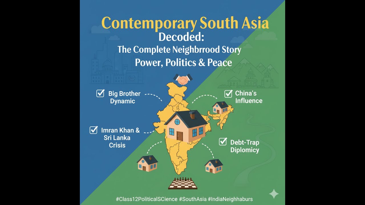 Contemporary South Asia Decoded: The Complete Neighborhood Story | Power, Politics & Peace