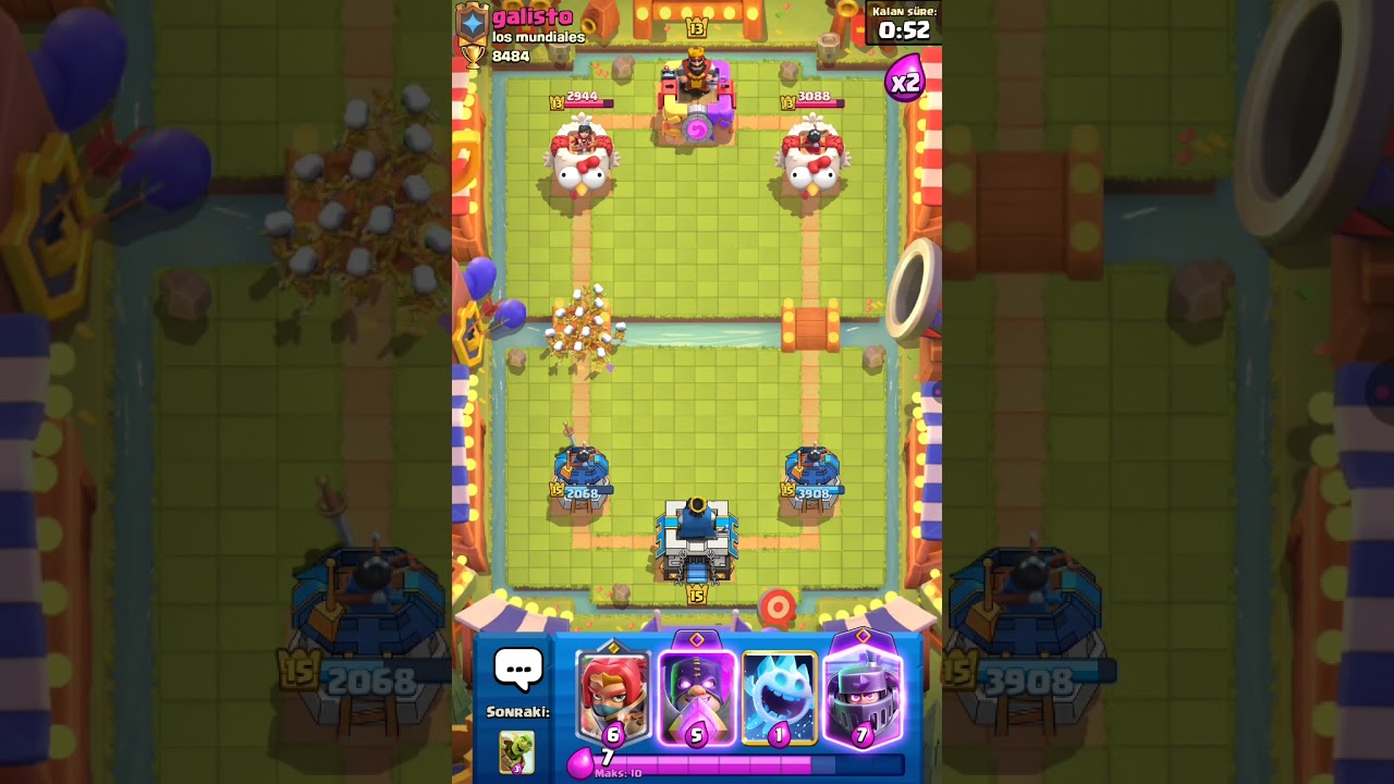 Игра в Clash Royale