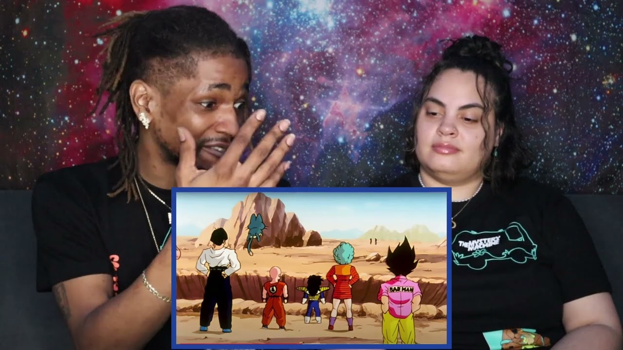 GIRLFRIEND'S FIRST TIME WATCHING GOKU MEETS TRUNKS | REACTION