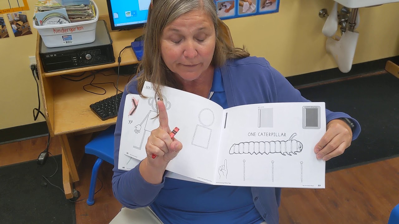 Pre-K Handwriting Without Tears - Lesson 1