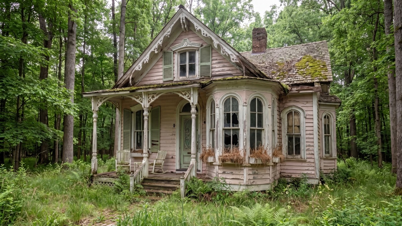 Abandoned Overgrown Woodland Cottage Turned Into a Beautiful Modern Dream Home | Renovation ASMR