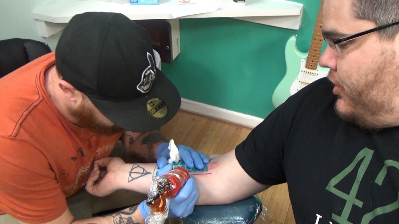 GETTING TATTOOS! (PART ONE)