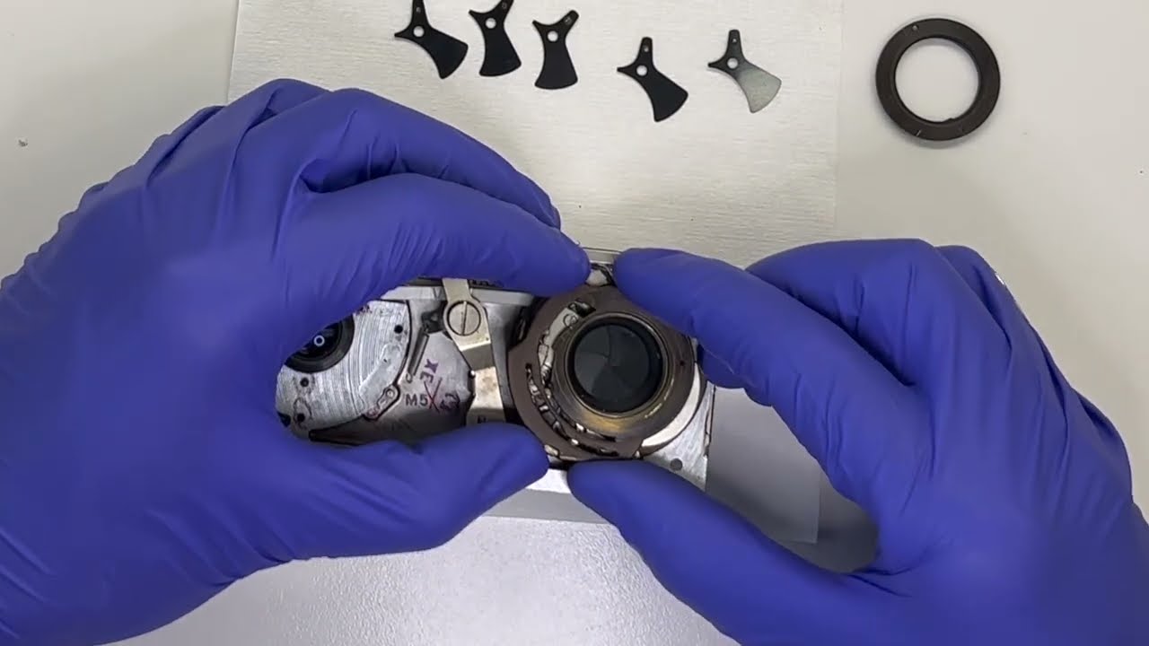 Wollensak Model 10 Stereo 3D Camera Repair step by step - Shutter CLA