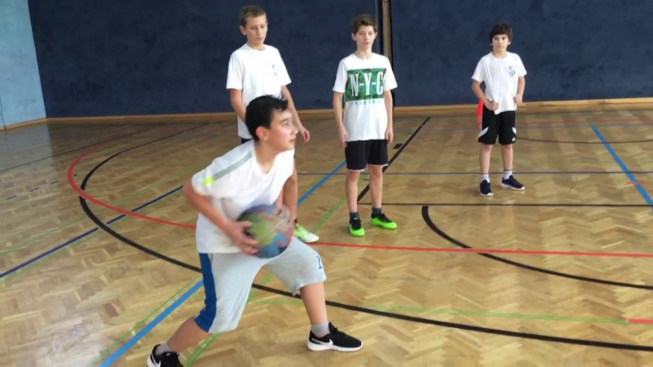 Basketball Passen- Sportunterricht